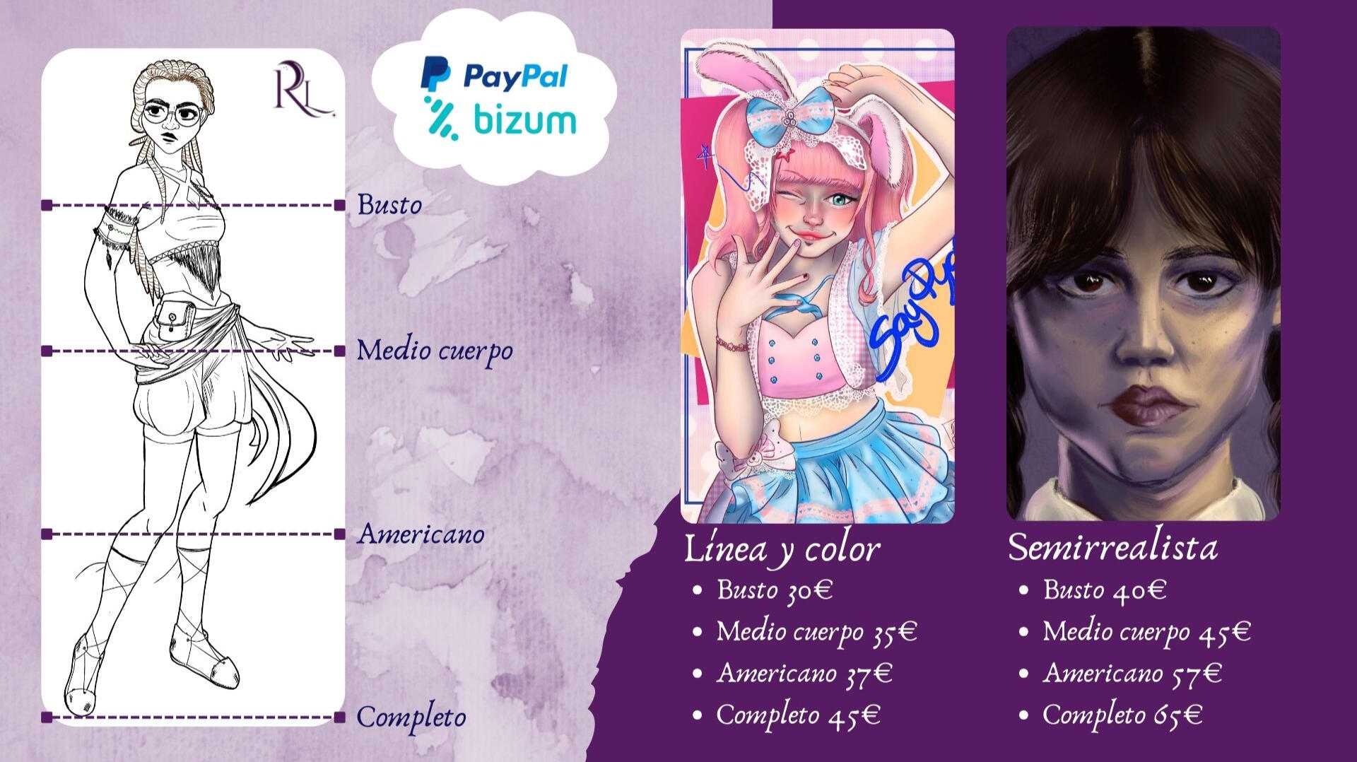 Comisiones 3. Full color y semirrealista